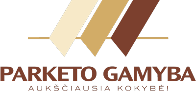 parketo gamyba logo